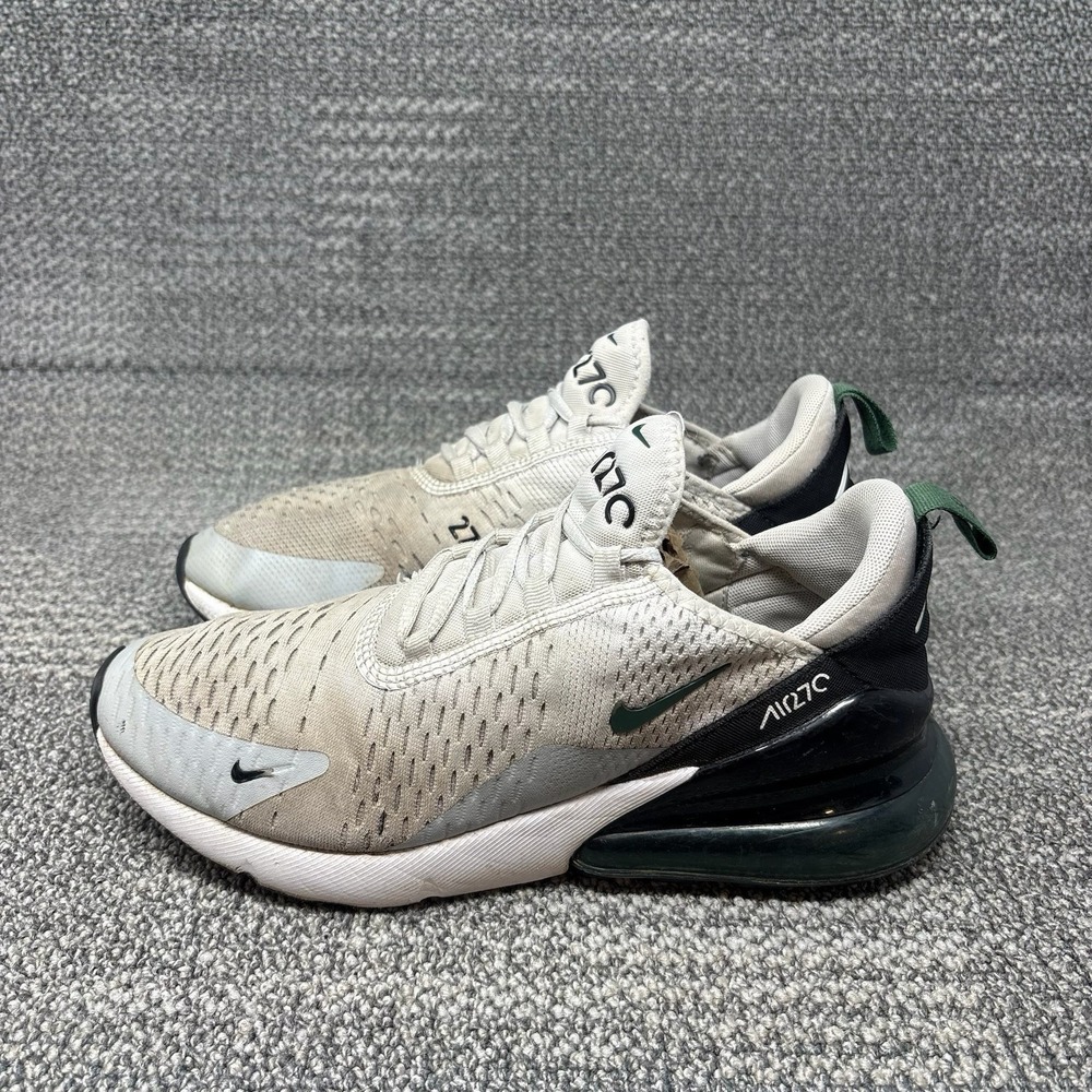 Nike Air Max 270 Vast Grey Light Smoke Grey Black Mens Size 7.5 Shoes AH8050-032